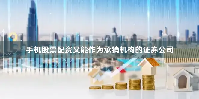 手机股票配资又能作为承销机构的证券公司