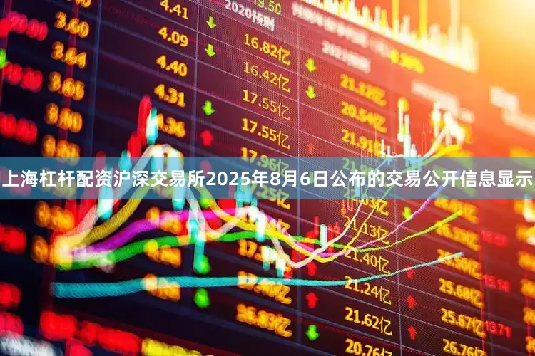 上海杠杆配资沪深交易所2025年8月6日公布的交易公开信息显示